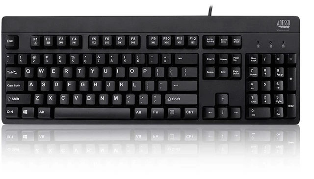 Main image of Easy Touch 630Ub, Wired Waterproof Keyboard (AKB-630UB), Black