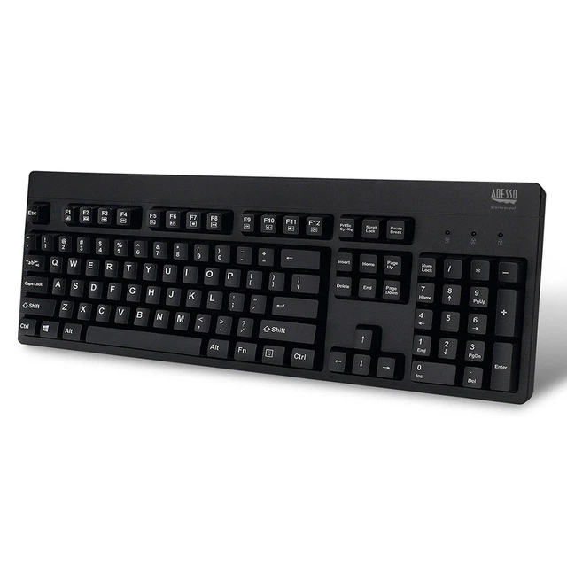 Alt view image 3 of 6 - Easy Touch 630Ub, Wired Waterproof Keyboard (AKB-630UB), Black