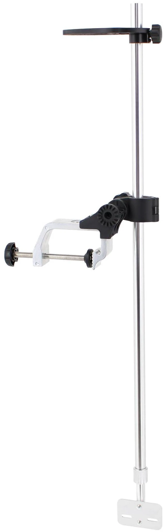 Main image of Telescopic Fish Finder Mount, 360° Adjustable 3.31" Clamp, Portable Pole | Upgraded Version Transducer Pole Mount, 3.31inch Clamp Opening, No-Drill Setup for Boats, Canoes & Kayaks