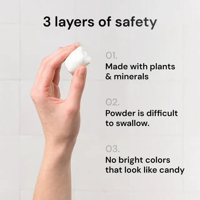 Alt view image 3 of 7 - Natural 3 in 1 Laundry Detergent Pods, Lavender + Vanilla-With Essential Oils, 24 Loads, Organic Enzyme-Powered, Plant & Mineral-Based, 13.5 Ounce