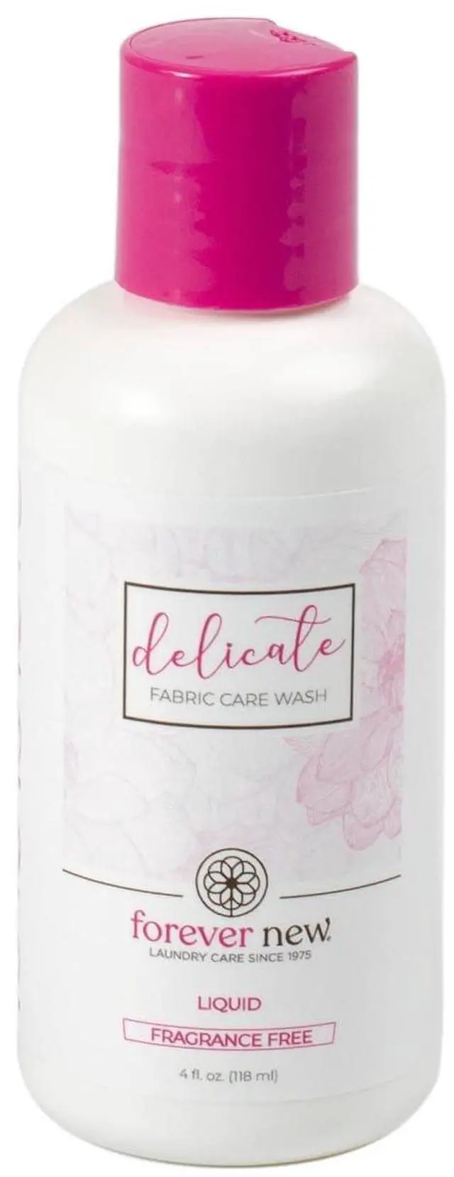Main image of Delicate Hypoallergenic Laundry Detergent Liquid - 6-8 Large Loads - Gentle washing detergent for Silk, Cashmere, Bra, Undergarments, Cotton, Wool, etc. - Unscented - 4oz