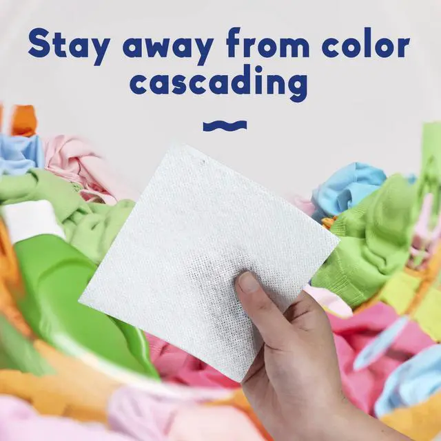 Alt view image 5 of 7 - Color Absorber Laundry Sheets 120 Count, Dye Catcher to Prevent Clothes from Smearing, Fragrance Free Color Trapping Sheets for Home School or Apartment