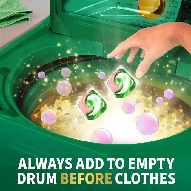 Alt view image 7 of 7 - Flings! "Wicked: For Good" Limited Edition Laundry Detergent Pacs, 42 Count, Fantabulous Floral Scent, 3 in 1 HE Detergent Pacs with Oxi Boost and Febreeze