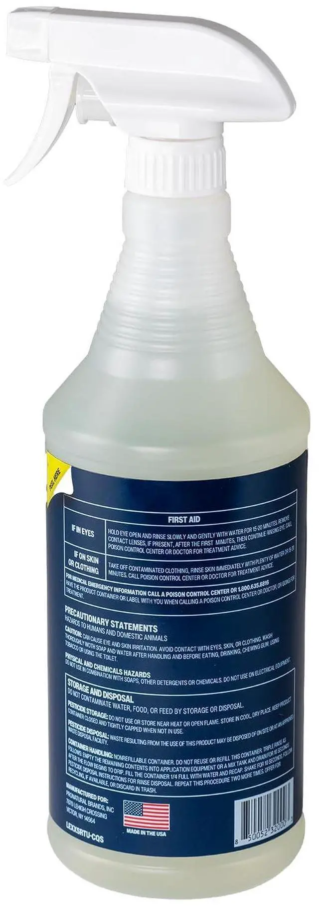 Alt view image 6 of 7 - RTU Food Contact Surface Sanitizer & Cleaner Spray - EPA-registered and NSF-listed Category A1, D2 Sanitizer, Formulated with natural ingredients, powered by Citric acid. No Rinse Required