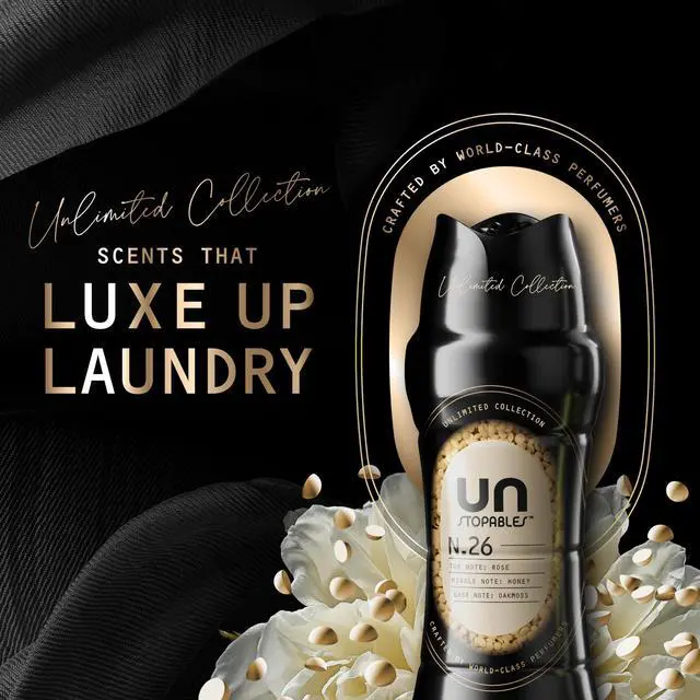Alt view image 2 of 7 - Unstopables Unlimited Collection In Wash Laundry Scent Booster Beads, No. 26, Fine Fragrance, Long Lasting Fresh Scent Beads, 21.1 oz