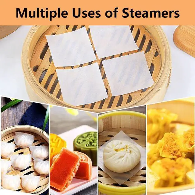 Alt view image 6 of 7 - 100Pcs 6" x 6" Unbleached Parchment Paper, Burger Patty Paper, Non-Stick Squares Wax Paper Sheets for Seperating Patty, Cookies, Baking, Wrapping Candies