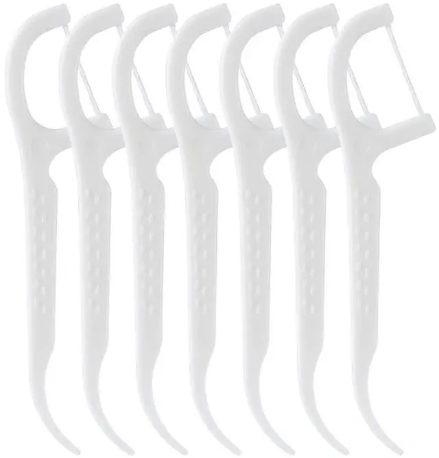 Alt view image 4 of 7 - Dental Floss Picks, 2 Travel Floss Cases,100 Counts,Each Individually Wrapped, Dental Flossers,Floss Sticks,Tooth Floss,Dental Sticks,Teeth Flossers Picks, Gift 1 Mini Toothpick Box.