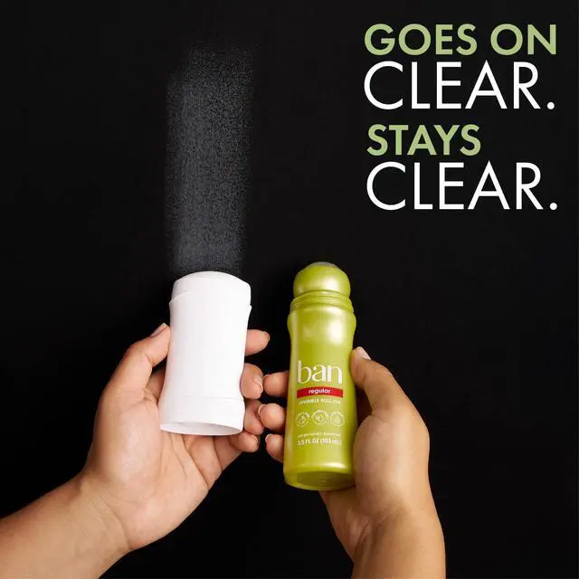Alt view image 4 of 7 - Invisible Roll-on Antiperspirant Deodorant for Women and Men, 24-hour Underarm Odor & Sweat Protection, Regular Scent, 3.5 Oz, Pack of 2