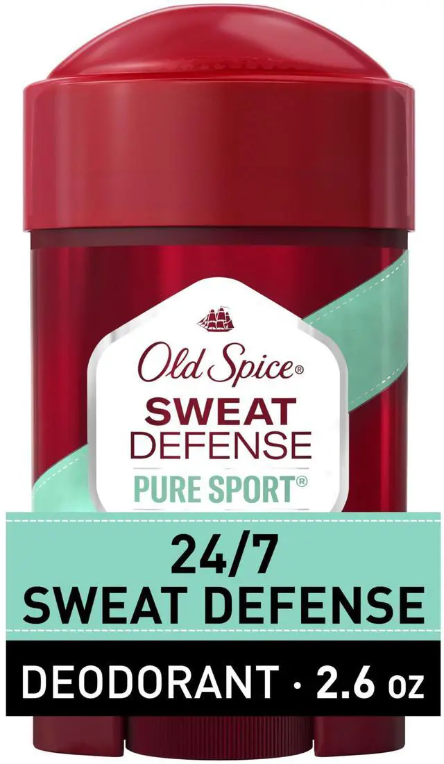 Main image of Antiperspirant and Deodorant for Men, 24/7 Sweat and Odor Protection, Legendary Fragrance, Sweat Defense, Pure Sport Plus, 2.6 oz