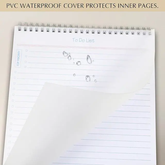 Alt view image 3 of 7 - to Do List Notepad 3pcs/Set - Daily Planner Notepad Undated 60 Sheets Tear Off, 5.5" x 8.3" Planning Pad Checklist Productivity Note Pad for Work and Personal Organized