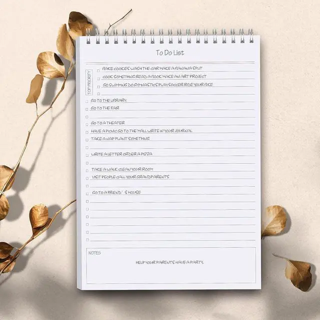 Alt view image 7 of 7 - to Do List Notepad 3pcs/Set - Daily Planner Notepad Undated 60 Sheets Tear Off, 5.5" x 8.3" Planning Pad Checklist Productivity Note Pad for Work and Personal Organized