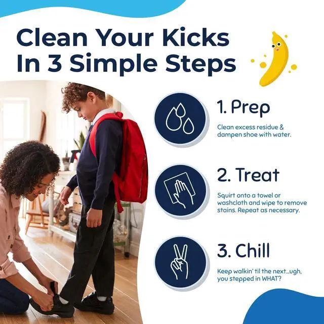 Alt view image 7 of 7 - Messy Eater Stain Treater and Messy Steppers Shoe Cleaner Magic Duo - Stain Remover for Clothes, Carpet, Upholstery and Shoe Cleaner for Sneakers, Leather, Cloth, Mesh