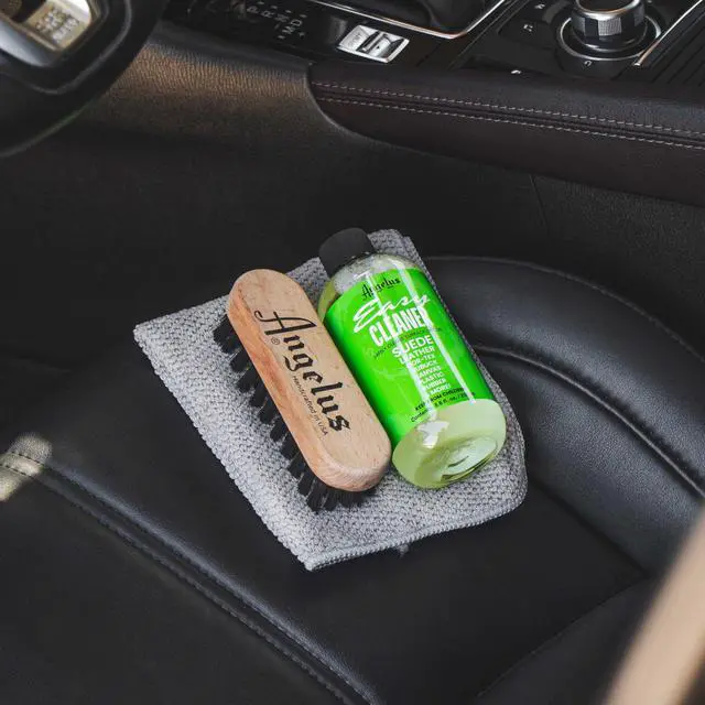 Alt view image 6 of 6 - Shoe Cleaner Kit, 8.6 Oz, Brush, Towel - Professional Sneakers, Leather, Nubuck, Suede Shoe Cleaner Kit - Safe on All Fabrics, Gentle Yet Powerful leaning Formula - Made in USA
