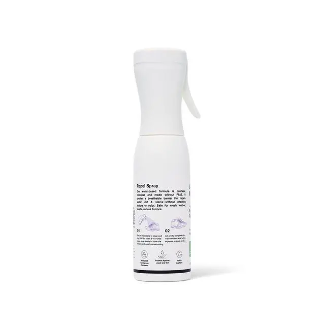 Alt view image 5 of 7 - Shoe & Sneaker Protector Repel Spray, Water & Stain Repellent for Shoe and Sneaker Care, Non-Aerosol Footwear Protector Spray, Safe for Leather, Suede, Nubuck, Cotton, Knits, 5.4oz