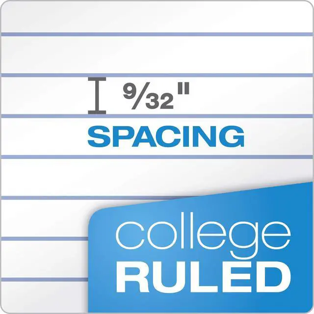 Alt view image 3 of 7 - Spiral Notebook 6 Pack, 1 Subject, College Ruled Paper, 8 x 10-1/2 Inch, Color Assortment Design May Vary (65007)