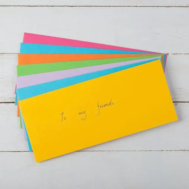 Alt view image 4 of 7 - 50 Pack Colorful #10 Business Envelopes Self Seal Letter Envelope