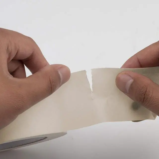 Alt view image 7 of 7 - Wide Masking Tape 2 inches, 1pc General Purpose Beige Masking Tape White Masking Paper, 1.95 inches x 55 Yards