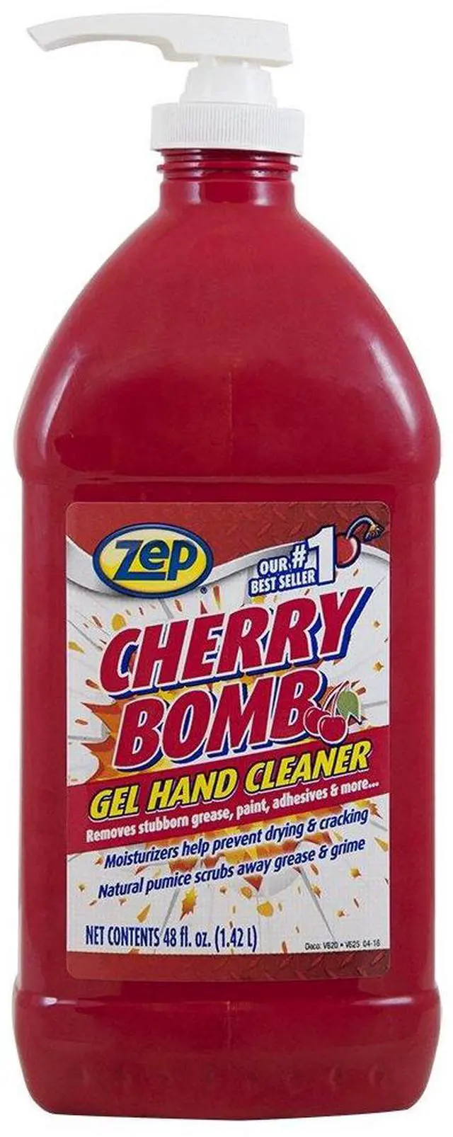 Main image of Cherry Bomb Hand Cleaner - 48 Ounce - Volcanic Rock and Emollients - Perfect for Mechanics and DIY'ers