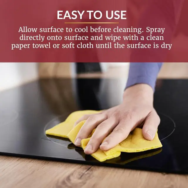 Alt view image 7 of 7 - Perfect Cooktop Spray, Glass Ceramic Stovetop Cleaner, No Hazy Residue, Leaves Electric Stove Top Ranges Spotless, Clean Grease and Oil with Ease, Fragrance Free, 23 Fl Oz, Pack of 1