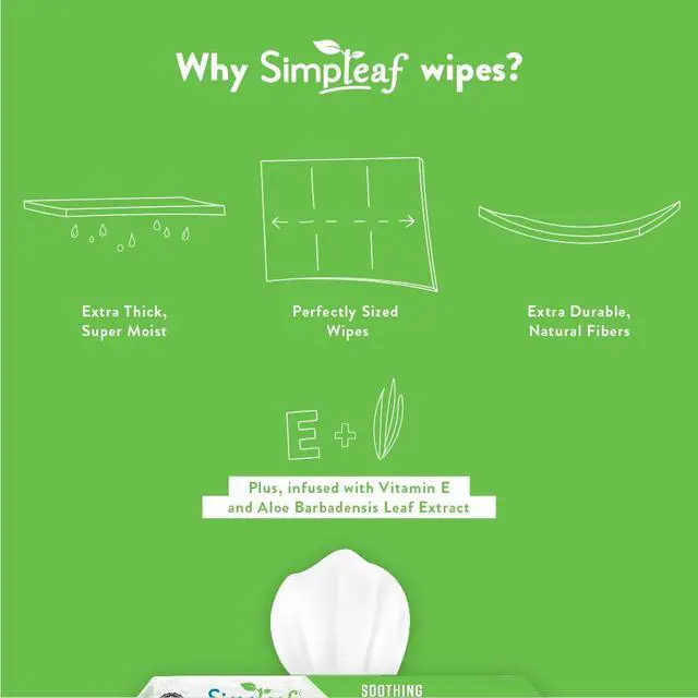 Alt view image 2 of 5 - Flushable Wet Wipes | Eco- Friendly, Paraben & Alcohol Free | Hypoallergenic & Safe for Sensitive Skin | Soothing Aloe Vera & Vitamin E Formula | (50-Count) 1 Pack