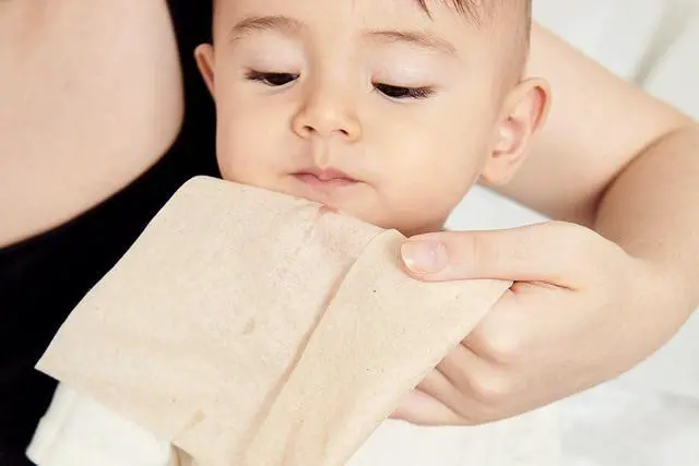 Alt view image 3 of 7 - Organic Cotton Dry Baby Wipes for Sensitive Skin, Chemical-Free, 80 Wipes per Pack