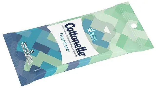 Main image of Fresh Care Flushable Wipes - Travel Pack, 10 Wipes