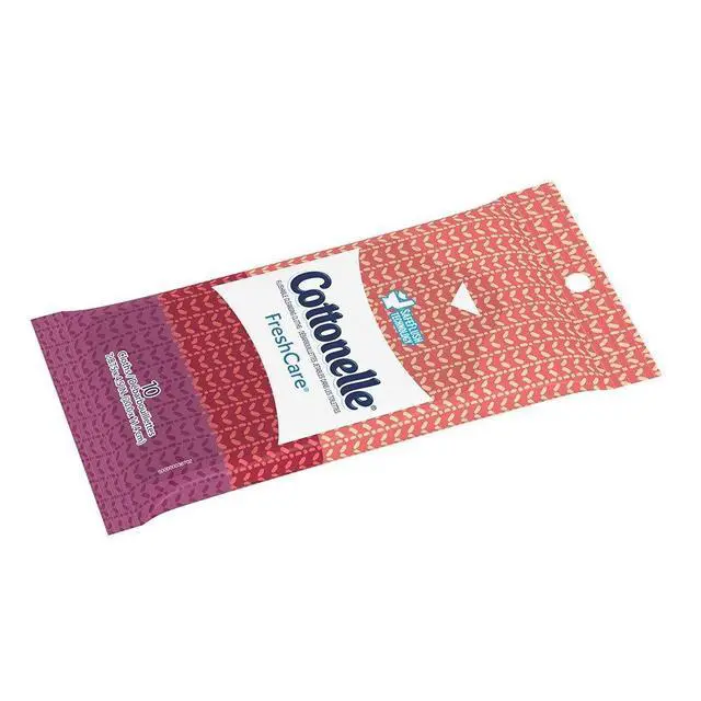 Alt view image 2 of 2 - Fresh Care Flushable Wipes - Travel Pack, 10 Wipes