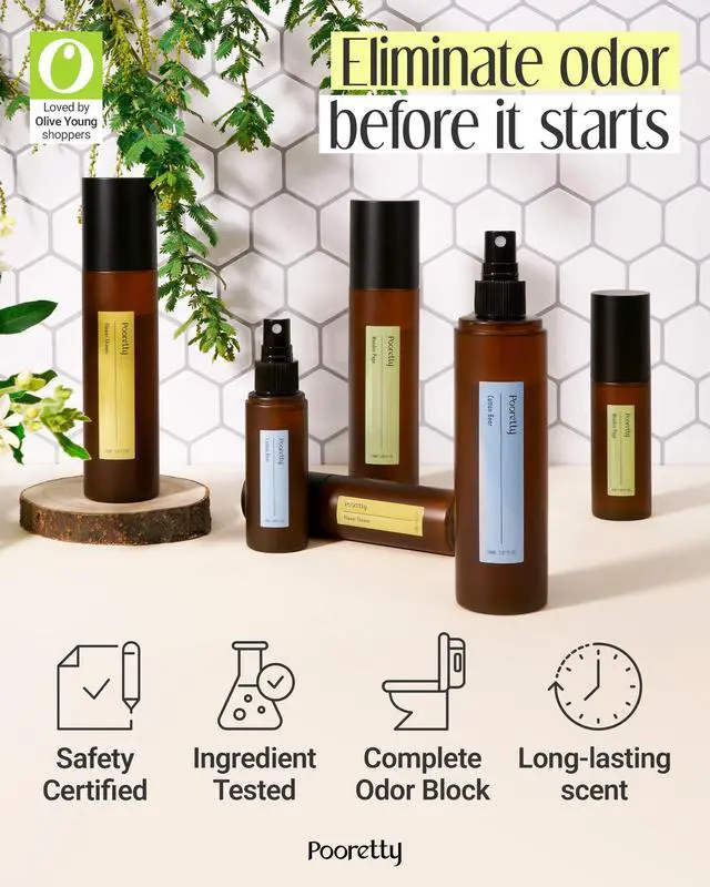 Alt view image 2 of 7 - Pre-Poop Aromatic Bathroom Toilet Spray, Potty Deodorizer, Neutralize Bad Odors (1.69 fl.oz.) - Fresh Eucalyptus and Bergamot Scent