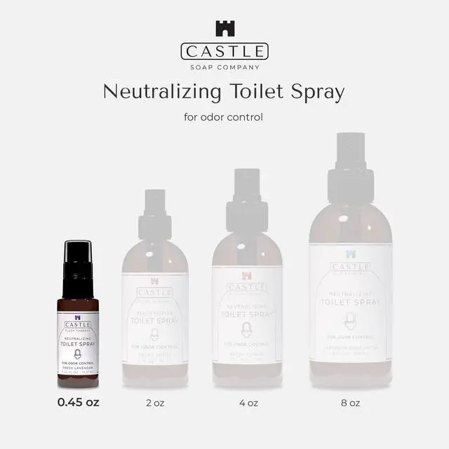 Alt view image 5 of 6 - Flush Therapy Neutralizing Toilet Spray | Odor Control: Mist Over the Water Surface, Go, Then Flush | Bathroom Freshening | Neutralizes Odors | Lavender and Eucalyptus | 0.45 oz (2 Pack)