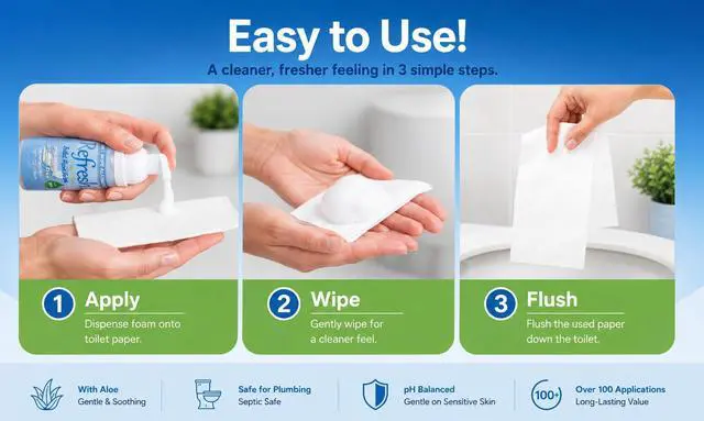 Alt view image 3 of 7 - Toilet Paper Foam, Original Formula, 8.45 Fl Oz