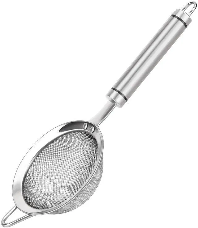 Main image of 304 Stainless Steel Fine Mesh Strainers for Kitchen, Colander-Skimmer with Handle, Sieve Sifters for Food, Tea, Rice, Oil, Noodles, Fruits, Vegetable