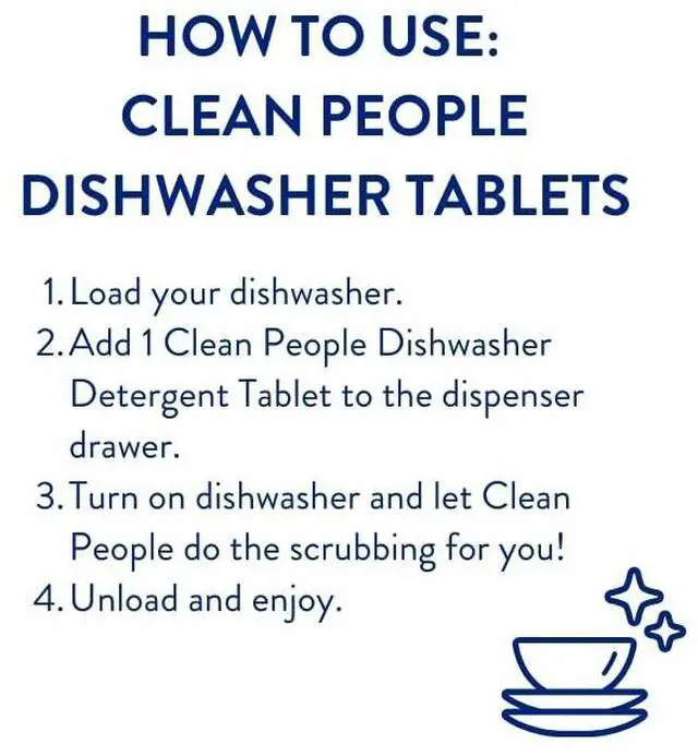 Alt view image 6 of 7 - Dishwasher Tablets - Cuts Grease & Rinses Sparkling Clean - Residue-Free - Phosphate Free Dishwashing Tablets (60 Count, Lemon Verbena)