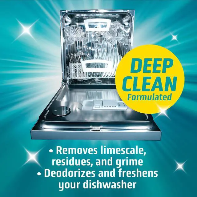 Alt view image 3 of 7 - Dishwasher Cleaner And Deodorizer 24 Pack - 1 Year Supply Deep Clean Dishwasher Cleaner Tablets, Septic Safe Dishwasher Cleaning Tablets, Dish Washer Cleaner To Remove Limescale, Mineral Buildup, Odor