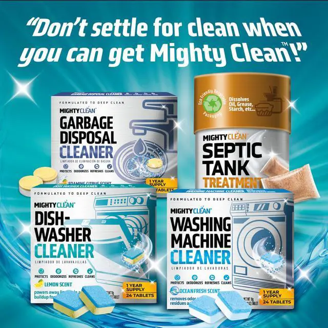 Alt view image 7 of 7 - Dishwasher Cleaner And Deodorizer 24 Pack - 1 Year Supply Deep Clean Dishwasher Cleaner Tablets, Septic Safe Dishwasher Cleaning Tablets, Dish Washer Cleaner To Remove Limescale, Mineral Buildup, Odor