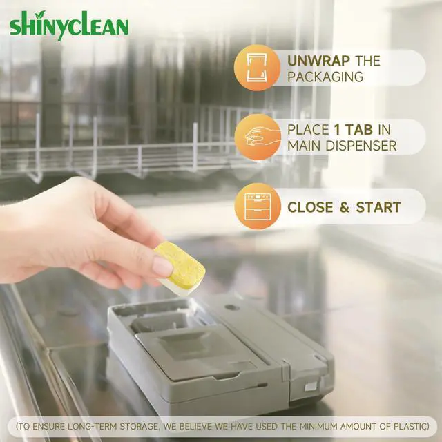 Alt view image 5 of 7 - Heavy Duty Dishwasher Cleaner & Deodorizer Tablets, 20g*12 Pack