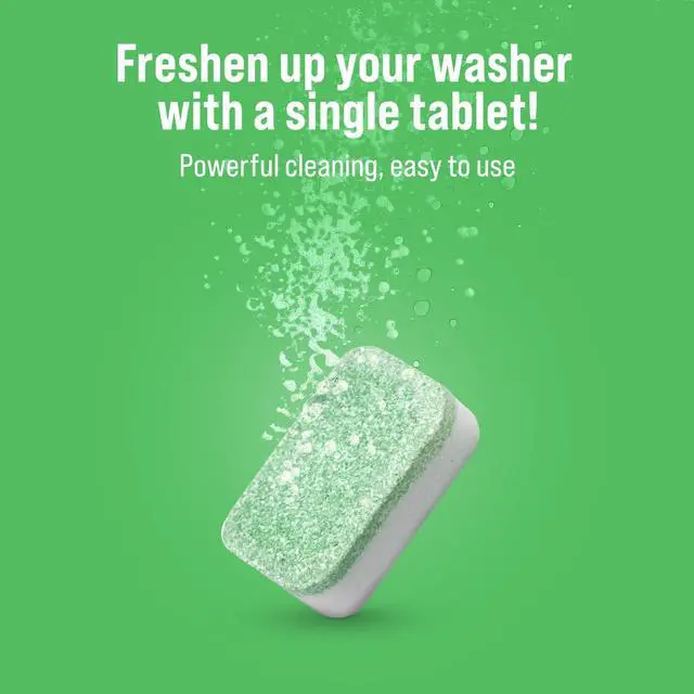 Alt view image 5 of 7 - Deep Cleaning and Deodorizing Tablets for Dishwashers, Washing Machines, and Garbage Disposals, Removes Odor and Residue (Washing Machine Cleaning Tablets, 8 Pack)