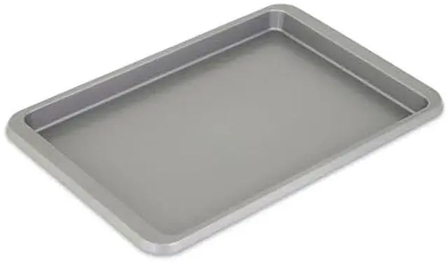 Main image of 9x13in Nonstick Aluminized Steel Baking Sheet, Contour Silver