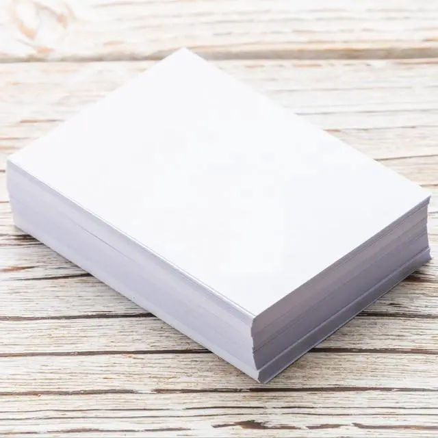 Alt view image 6 of 7 - 8.5" x 14" Blank Print Paper - 50Sheets/100Pages Blank Loose-Leaf Papers, Legal Size Printing in Office/Home/School, 100gsm Blank Paper