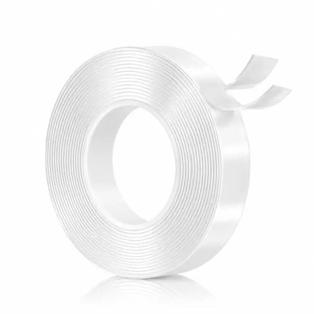Main image of Nano Tape Double Sided Heavy Duty 1/2''×10Ft Removable Washable No Residue
