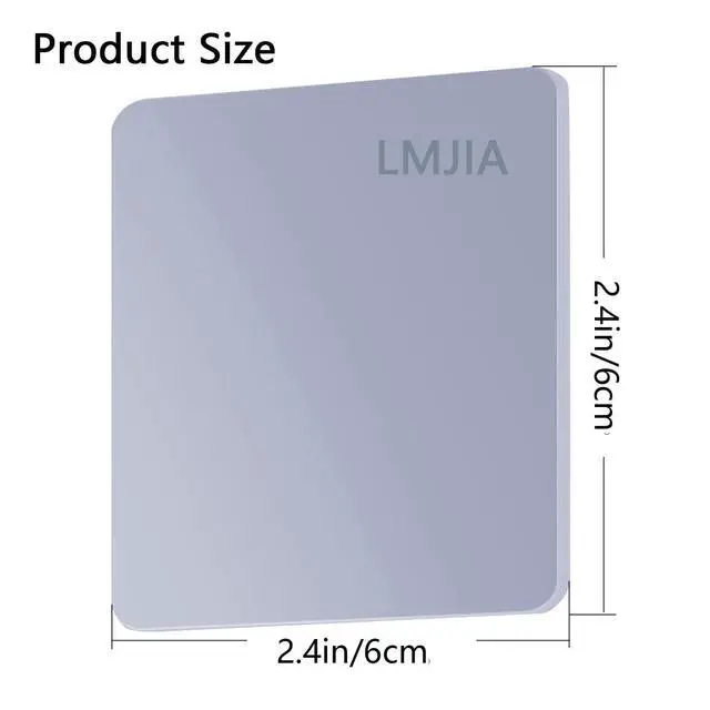 Alt view image 2 of 6 - Heavy Duty Double Sided Tape, Clear Reusable Mounting Tape Picture Hanging Adhesive Tape Removable Wall Tape Adhesive Poster Tape
