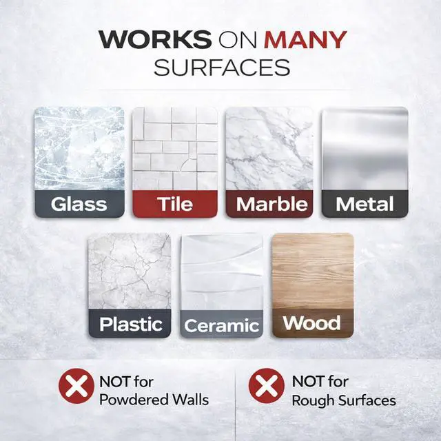 Alt view image 3 of 7 - Double Sided Tape Heavy Duty 1.18" x 9.85 Ft Nano Gel Mounting Tape, Removable & Reusable, No Residue, for Walls, Glass, Tile, Picture Frames, Carpet & LED Strips (Crystal Clear)