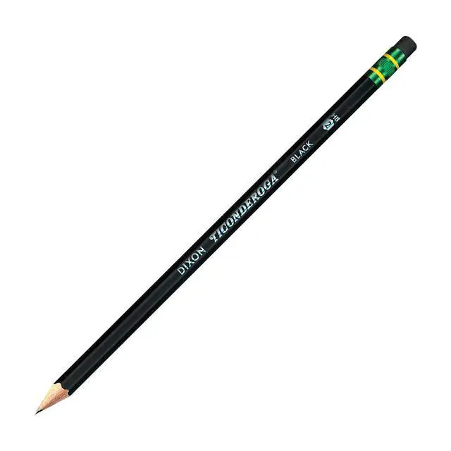 Alt view image 4 of 7 - Wood-Cased Pencils, Unsharpened, #2 HB Soft, Black, 12 Count