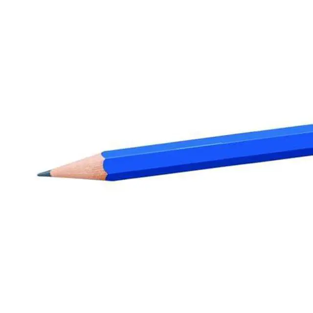 Alt view image 4 of 6 - Norica #2 HB Wood-Cased Pencil Set: 18 Pre-Sharpened Graphite Pencils with 1 Eraser & 1 Sharpener, Break-Resistant Lead, For Writing & Drawing, Blue, Ideal for Classroom, Home & Office