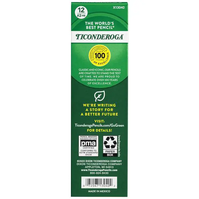 Alt view image 2 of 6 - Laddie Pencils, Wood-Cased #2 HB Soft without Eraser, Yellow, 12-Pack (13040)