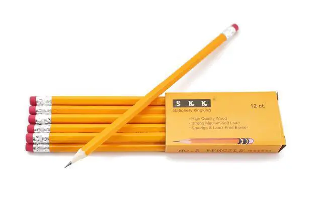 Alt view image 2 of 4 - 144 Count Pre-sharpened #2 Pencils with Erasers Bulk Yellow HB Lead Pencils for Classroom, Home & Back to School No.2 Pencil Box, 144/Box