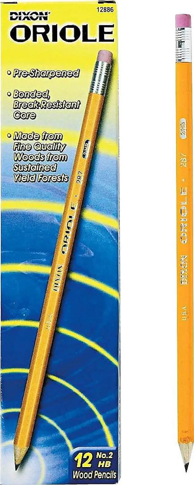 Alt view image 5 of 5 - Oriole Presharpened Pencil, 12 Count ( Packaging May Vary )