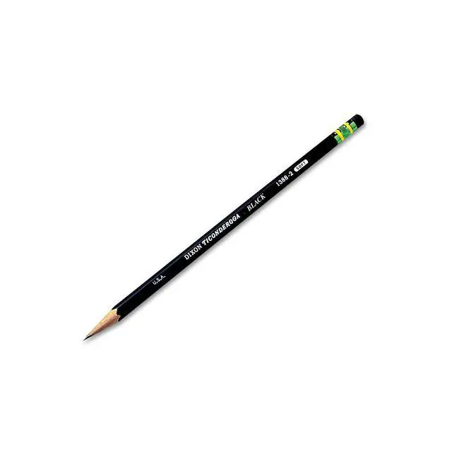 Alt view image 4 of 7 - Wood-Cased Pencils, Pre-Sharpened, 2 HB Soft, Black, 10 Count