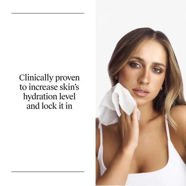 Alt view image 3 of 7 - Hydro Boost Cleansing Wipes Makeup Remover for Face Micellar Gently Removes Oil, Dirt, and Waterproof Makeup Daily with Hydrating Hyaluronic Acid, 25 ct
