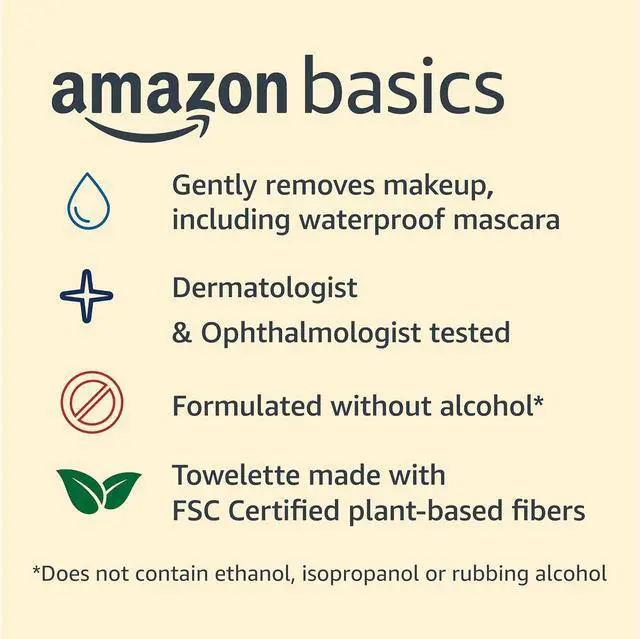 Alt view image 2 of 4 - Makeup Remover Wipes, Night Calming, Gentle Cleansing, Plant Based, Alcohol-Free, Removes Waterproof Mascara, Dermatologist Tested, 25 Count, 1-Pack