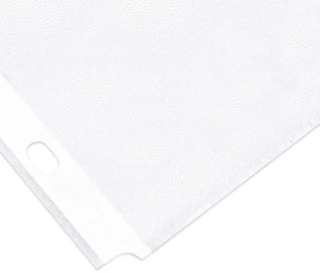 Alt view image 3 of 6 - Durable Clear Sheet Protectors for 3 Ring Binder, 8.5 in x 11 in, 3 holes, 200 Pack